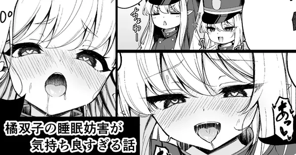 橘双子の睡眠妨害が気持ち良すぎる話 表紙