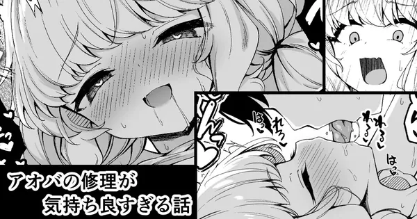 アオバの修理が気持ち良すぎる話 表紙