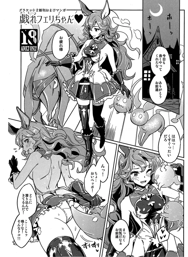戯れフェリちゃん 表紙