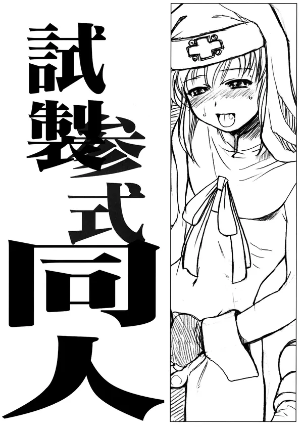 試製参式同人 表紙