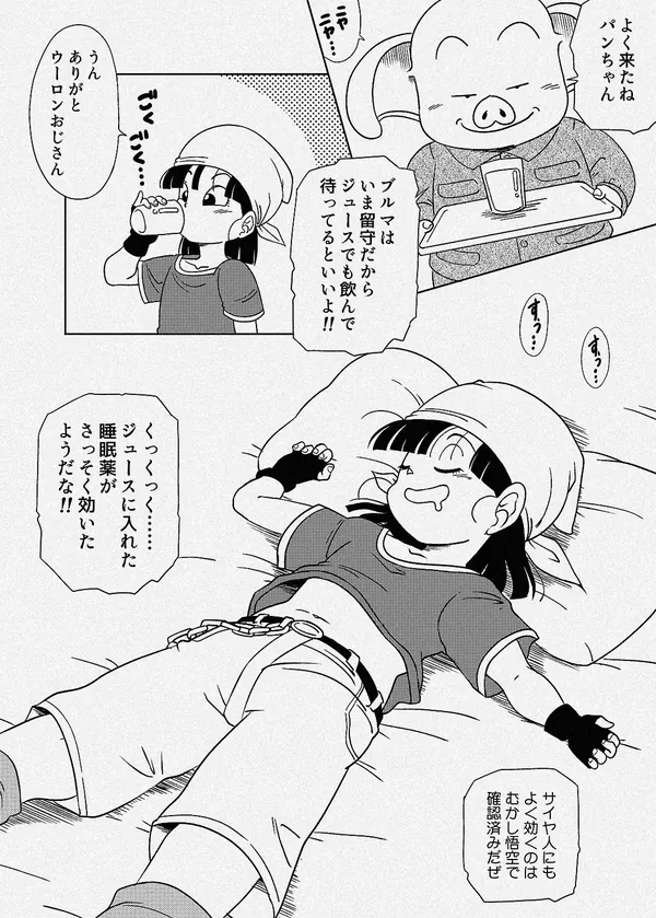 睡眠薬ジュースパンちゃん 表紙