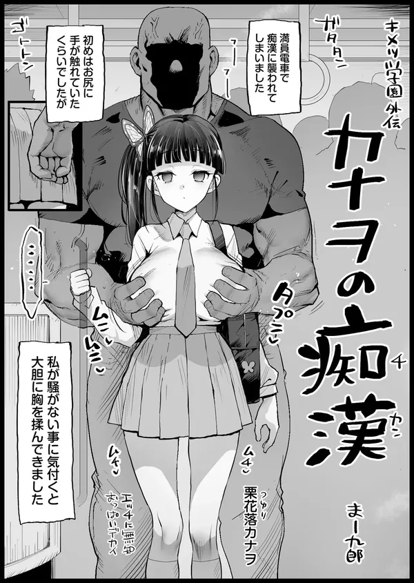キメツ学園外伝 カナヲの痴漢 表紙