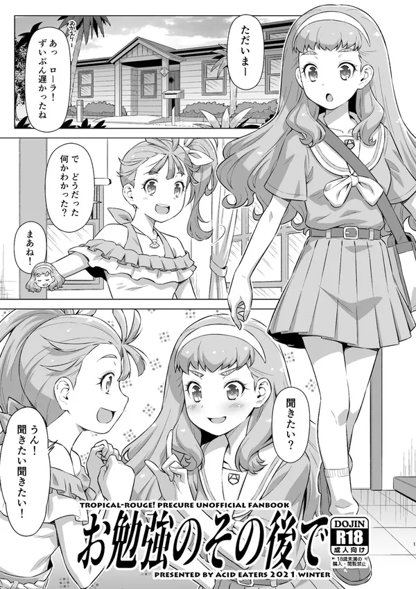 お勉強のその後で 表紙