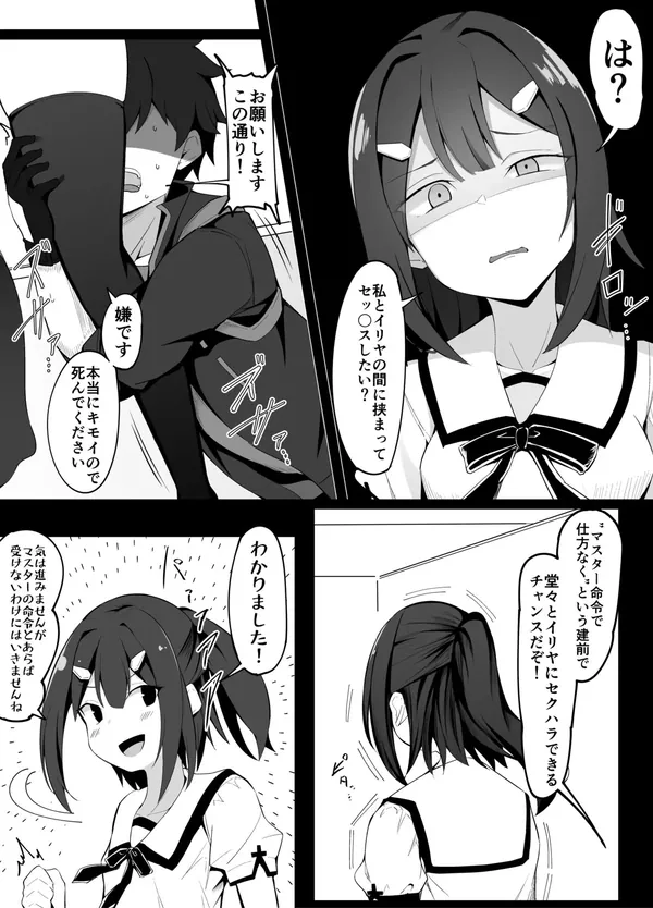 美遊とイリヤに挟まりたいマスター 表紙