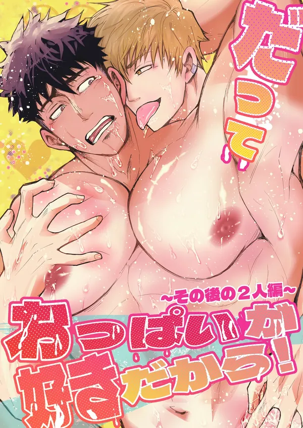 だっておっぱいが好きだから！～その後の2人編～ 表紙