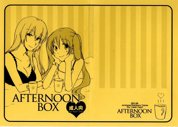 AFTERNOON BOX 表紙