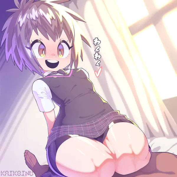 リクエスト 「ふとももコキペニーちゃん」- kaikoinu 表紙