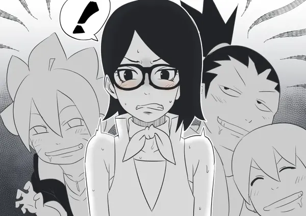 BORUTOらくがきまとめ・17話 表紙
