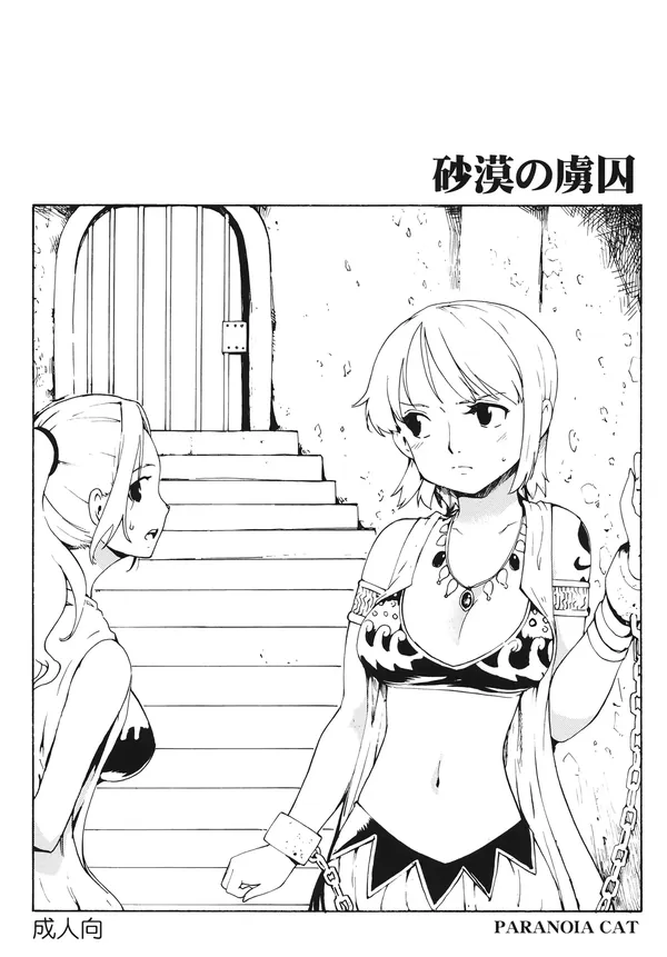 砂漠の虜囚 表紙