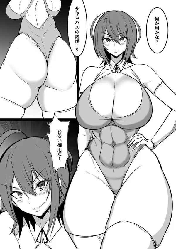Woman Knight vs Succubus 表紙
