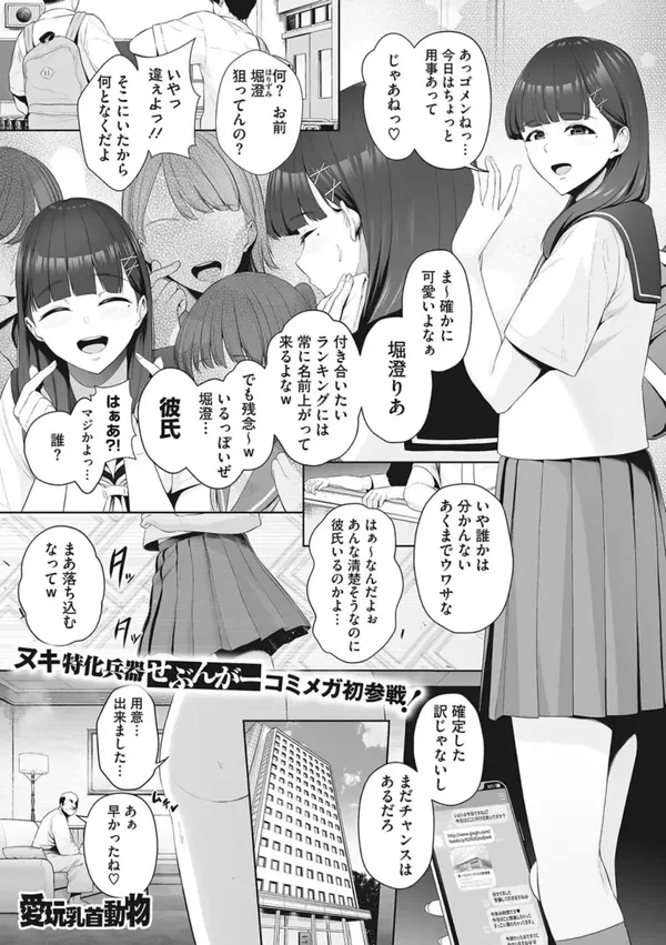 愛玩乳首動物 表紙