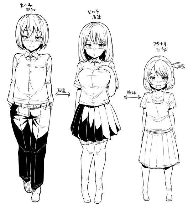 内容は男の子が友達の妹に調教される話を予定してます 表紙