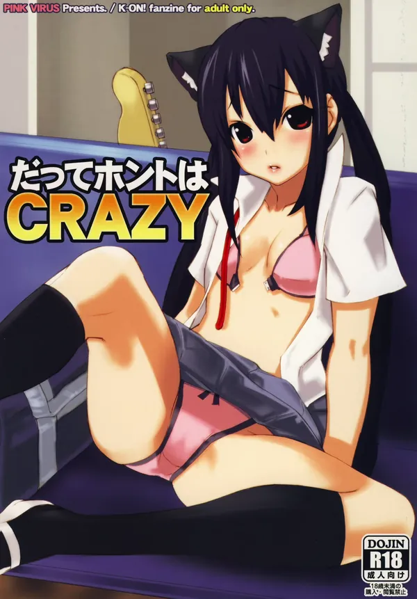 だってホントはCRAZY 表紙